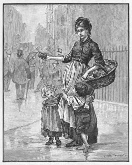 Impoverished: POOR FLOWER GIRL C19