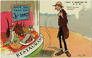 Tempting: Poor man sympathises with the plight of ingredient animals