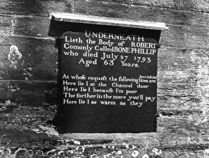 Epitaph: A POOR MAN'S EPITAPH