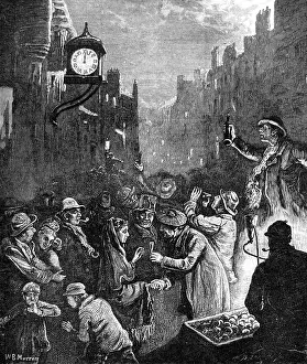 Gallantly: The poor on New Year's Eve in Edinburgh 1876