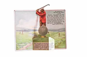 Pop Up: Pop-up card - Comet Golf Ball