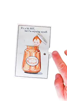 Superfine: Pop-up card - Superfine Mustard