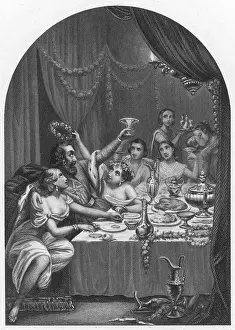 Lucrezia: Pope Alexander VI (Borgia) dining