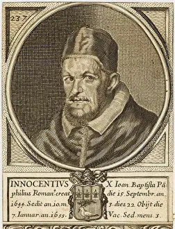1644: Pope Innocens X
