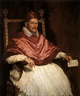 Velasquez: Pope Innocent X, by Velazquez