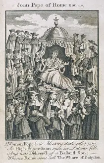 Cardinals: Pope Joan gives birth during a procession
