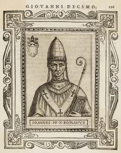 Joannes: POPE JOANNES X