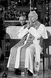 Ratzinger: Pope John Paul II and Cardinal Ratzinger
