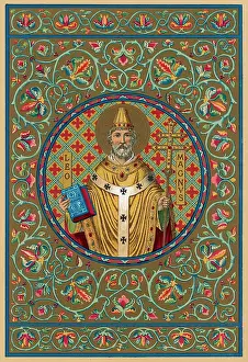 Menaced: Pope Leo I