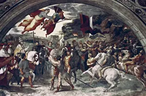 Admired: Pope Leo I, Repulsing Attila Artist: Raphael