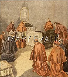 Pecci: POPE LEO XIII DYING