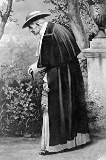 Vincenzo: Pope Leo XIII in the garden
