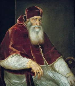 Viterbo: Pope Paul III, by Titian