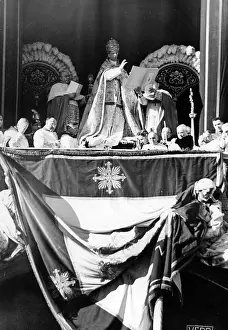 Enthronement: Pope Pius XII
