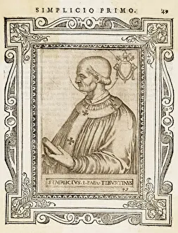 Simplicius: POPE SIMPLICIUS