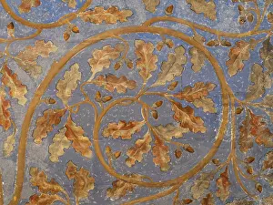 Acorns: Pope's bedchamber, Palais des Papes, Avignon, Provence