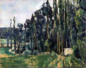 Foundations: The Poplars Artist: Paul Cezanne