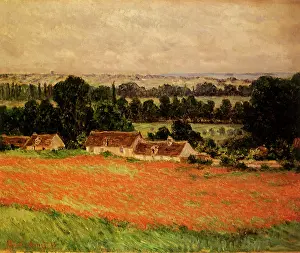 Poppies: Poppies at Giverny, by Monet