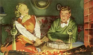 Pops: Popping Corn in Hearth