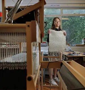 Workspace: Poppy Fuller Abbot studio, Cockpit Arts, London, UK