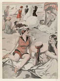 Enjoyable: ON A POPULAR BEACH