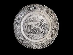 Creole: Porcelain plate, Musee Alexandre-Dumas, Villers-Cotterets
