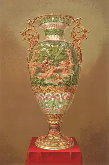 Elves: Porcelain Vase