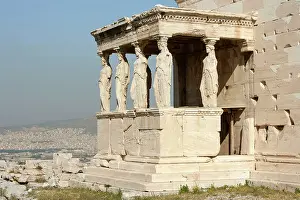 Mnesicles: Porch of the Caryatids, Erechtheion, Acropolis