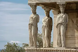 Mnesicles: Porch of the Caryatids, Erechtheion, Acropolis