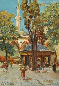 Ablution: Porch of the Suleymaniye Mosque