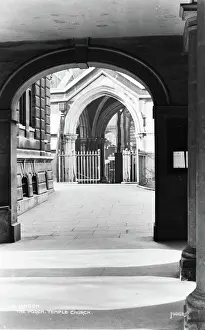 Hint: The Porch of Temple Church
