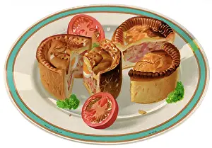 Pork: PORK PIE ON A PLATE