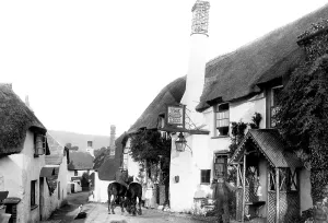 Porlock: Porlock, the Ship Inn 1890
