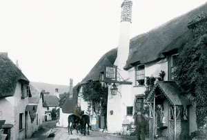 Porlock: Porlock, the Ship Inn 1890