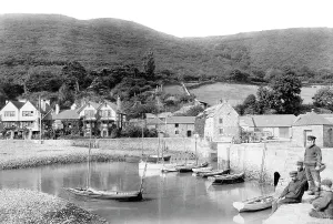 Porlock: Porlock Weir, 1907