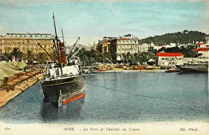 Bona: The port at Annaba, Algeria