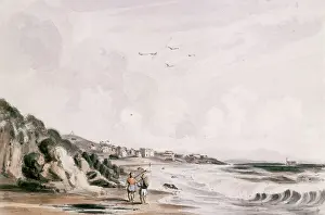 1835 1839: Port Elizabeth from the Beach, 1835-1839