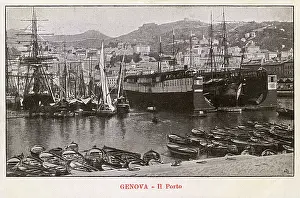 Boatyard: The Port at Genoa, Italy
