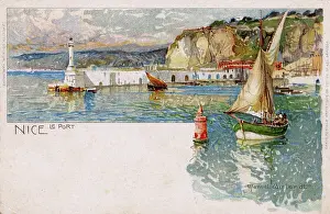 Alpes Maritimes: The Port and Harbour, Nice, France