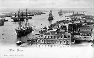 Christine Hinze: PORT SAID/EGYPT/C.1905