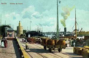 Puerto: Port of Seville, Spain