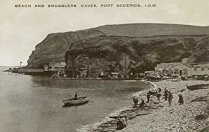 Smuggler: Port Soderick, Isle of Man - Beach and Smugglers Caves
