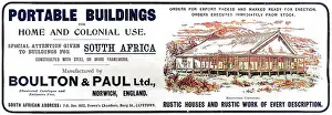 Prefab: Portable Buildings advertisement, 1902