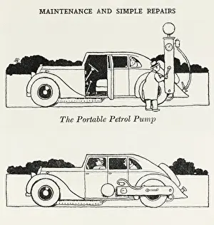 Stoppages: Portable petrol pump - W H Robinson