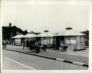 Booths: Portable polling booths in Harrow, Middlesex