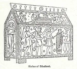 Angles: Portable shrine of Ethelbert, King of the East Angles