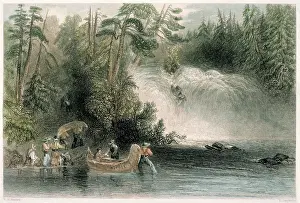 Canoe: Portage des Chats