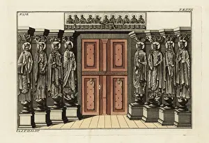 Carloman: Portal of the Abbey of St. Germain de Pres