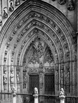 Portal of the Cathedral of Toledo, 1899