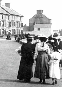 Porthcawl: Porthcawl, Evans Restuarant 1901